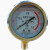 江南牌空压机储气罐气泵压力表1.6MPA轴向径向耐震气压表水压表 YZ100(0-2.5MPA)M20