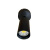 月影凯顿GU10射灯LED可换灯泡插头插电式落地灯gu10灯杯灯架坐地吸顶两用 黑色3米暖光配7瓦光源