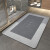 庄太太 50*80cm（矩形）灰 卫生间吸水速干地毯地垫门口浴室防滑脚垫厨房垫ZTT-9052
