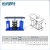 阻尼弹簧减震器冷却塔空调冷水机组水泵风机防震垫变压器隔振平台 HFJ-16-15000