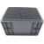 海斯迪克 欧标EU箱汽配周转箱塑料物流箱工具零件盒400*300*148 HKCL-835