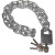 AY 加粗加长链条防盗链子防剪铁链锁三轮车锁大门锁AY-045 1.2米链条+(防剪锁)