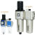 气源处理器油水分离过滤器GFC200-08 300-10 400-15 600-25 GFC200-06F1(差压排水)1分接口 亚德客