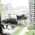 SUPERDESIGN猫吊床猫咪吊床窗户猫晒太阳挂床阳台猫窝夏季吸盘式玻璃猫床用品 灰色透气网布款-吸盘固定 加大款30*52CM(可折叠)
