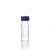 TEFRA-PRO色谱进样瓶9-425T962透明2ml带刻度带书写样品瓶开孔蓝盖红膜白胶垫100套/盒