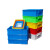 加厚塑料零件盒子小号工具箱仓库货架收纳箱储物盒螺丝物料塑胶盒 400-130箱440*320*137 蓝色