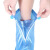 东部工品防水防雨鞋套男女加厚底雨鞋防滑耐磨雨靴套 珠光蓝 3XL（45-46） 