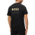 雨果博斯（HUGO BOSS） BOSS男装T恤商务休闲男装上衣棉质短袖简约logo款 黑色（50483759） XL（175-200斤）仅供参考