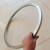 方管铁圆环装饰铁圈空心镀锌管子圈矩形加厚管子焊接滚筛圆圈 5方管焊接圆环外径35公分