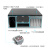 工控机箱4U450机架式PC硬盘录像机DVR工业服务器CTI定制 4U-300ZD黑 套餐一