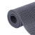 科尔尚 塑料PVC镂空防滑地垫 厚4.5mm 灰色 1.2m宽X1m长