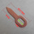 定做 汽车外形修复机OT拉圈焊片钣金整形机介子机配件钥匙垫片拉 OT片100个(2毫米厚)