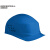 OLOEY安全帽工地国标加厚透气孔头盔男劳保印字建筑工程定制 蓝色防撞帽（带透气孔）