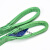 两头扣起重吊带1吨T吊车扁平工业吊带 彩色涤纶吊带吊带 1T9M