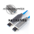适用光纤USB3.0延长线工程数据线/公母转换连接器Dongle无损传输1 50米套装