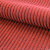 赫思迪格 地毯 PVC复合底双条纹加密地毯 进门电梯口地毯酒店地垫 大红色 宽0.9米*1米（要几米拍几个）JG-1819