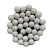 定制精抛高铝瓷圆球磨料圆球抛磨块精抛光磨料白色研磨石氧化铝陶 0.5mm(25KG/袋)