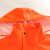 采易乐 反光雨衣雨裤套装 分体式连帽反光警示防暴雨制服 橙色 3XL码 15656