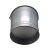 防爆铝桶商用油库消防桶化工实验室圆桶家加厚水桶提桶铝水桶 38CM 18升[纯铝加厚]