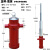 定制自卸车液压顶液压缸多节升降货车农用翻斗车伸缩式顶配件 4TG-110*375 (总行程1500)