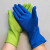 独立装纯胶短款贴手防滑保洁胶皮家用女用洗碗洗衣橡胶乳胶手套 绿色 S