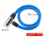 安燚 钢缆锁-蓝色 自行车锁防盗链条锁便携式防撬铁链子锁AY-QJ-025