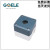 GQELE防水控制按钮盒GOB-GW -YW灰盖黄盖IP65高端防尘开关盒 GOB-6A-GW(白底灰盖) 六位开关盒