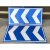 交通标志牌地下停车场车库出入口导向标反光标牌诱导引导指示牌 30高*120cm5个箭头
