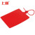 上柯 G6061 塑料封条 物流标牌扎带 仓库运输一体式防拆防调标识吊牌 红色 82×100mm（100根）