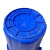 沸耐笙 FNS-28935 圆桶塑料加厚储存水桶 红色200L有盖装水约166斤 1只