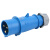 MENNEKES曼奈柯斯3芯4孔5针16/32A工业插头防水欧标插座 3孔32A明装插座(TYP1421)