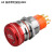 AK 急停带灯按钮LB82；配线开孔尺寸22mm发光电压9-24V；发光颜色红色（个）