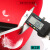 电焊面罩手持式防护焊工焊接帽氩弧焊眼镜面具防强光脸部面罩帽 普通塑料手持（红色）