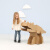 定制适用儿童玩具纸箱恐龙动物模型组装纸板大型手工制作幼儿园环创摆件展 野猪