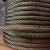 起豪 起重钢丝绳 热镀锌涂油钢丝绳 吊装带油钢丝绳 规格:6*19W+FC(麻芯) 直径22mm 右交互捻 (1000米起订)