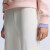 安踏（ANTA）运动女裤女冬季棉质舒适收口小脚裤潮流休闲工装裤子 象牙白-3 XL