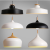欧普（OPPLE）北欧铝材餐厅吊灯现代简约饭厅灯具创意个性客厅过道吧台餐桌吊灯 黑色P3601L(超大号)