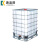 康迪普 IBC吨桶1.2*1*1.65m全新加厚塑料方桶带铁架工业储水柴油集装桶 白色1500l