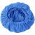 扬笙福定制适用于透气网帽男女通用无尘车间工厂工作帽防靜電帽艾灸可水 蓝色