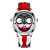 依诺佩俄罗斯小丑男士手表自动机芯欧美时尚潮流机械石英腕表品牌 2506钢黑
