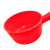 海斯迪克HKxy-14多功能红色水瓢 加厚塑料水勺耐摔水壳水舀储水工具 小号185*105mm