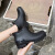厚创 PVC男女时尚防水工作水鞋 短筒户外防滑低帮雨鞋 驼色 37 