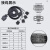 千天（Qantop）汽车OBD公头转4DB9母头RS232网关连接线 一分四（定义一）QT-OB62