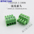 15EDGK-3.5MM插拔式对接插头绿色接线端子焊PCB板孔座2-24P小间距 9P K插头