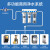 钻芯 制冰机前置过滤器商用奶茶店净水器家用自来水厨下式净水机 三级过滤阻垢款【2分出水】