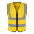 安全马甲反光定制印logo驾驶员交通服冬季大码志愿者网眼衣服背心 针织布黄色(无口袋)-E46 XL