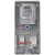 德力西电表家用电表箱锁透明单相防水出租房220v一表套装塑料表箱 箱子+电表+空开+空开