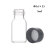 OLOEY螺口小玻璃瓶样品瓶3/5/10/15/20/30/40/50ml透明棕色试剂精油瓶 3ml透明