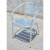 罗诗慕户外休闲椅子铝合金椅子洽谈椅铝椅餐椅板椅展会椅阳台椅 五板铝椅