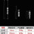 品质战术甩棍防身武器保安甩辊甩鞭车载自卫甩棒摔棍伸缩三节 26寸合金钢菱形银 +2礼